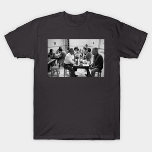 President Barack Obama with Anthony Bourdain T-Shirt